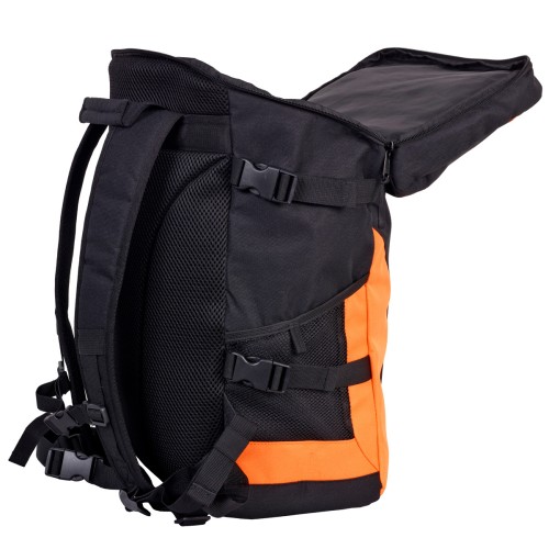 ΣΑΚΙΔΙΟ ΠΛΑΤΗΣ BAGSTER SYPHER ΜΑΥΡΟ/ΠΟΡΤΟΚΑΛΙ 30lt