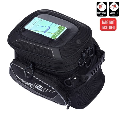UNIVERSAL TANK BAG BAGSTER RAPTOR TABS 8/10lt