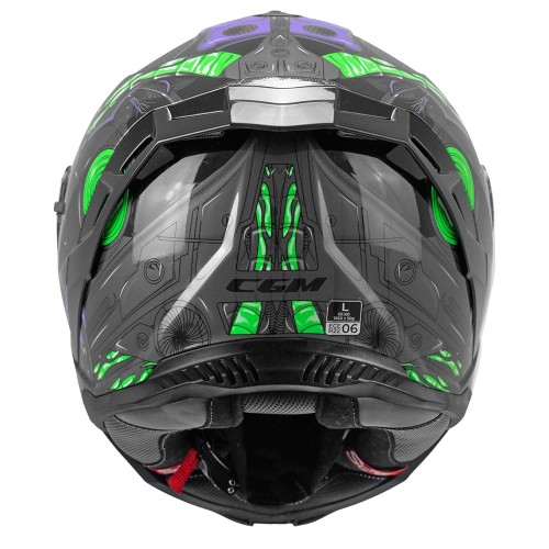 CGM SHOT VILLAIN 363R BLACK / VIOLET / GREEN