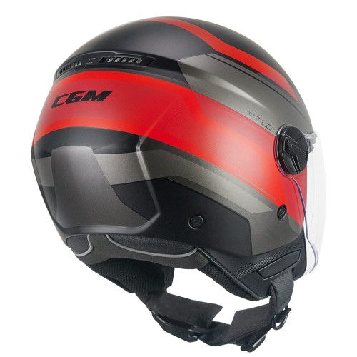 CGM FLO CITY 167K BLACK / RED MATT