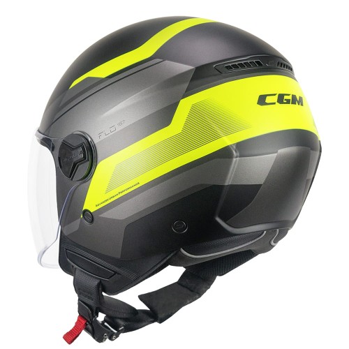 CGM FLO CITY 167K BLACK / YELLOW FLUO MATT