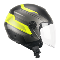 CGM FLO CITY 167K BLACK / YELLOW FLUO MATT