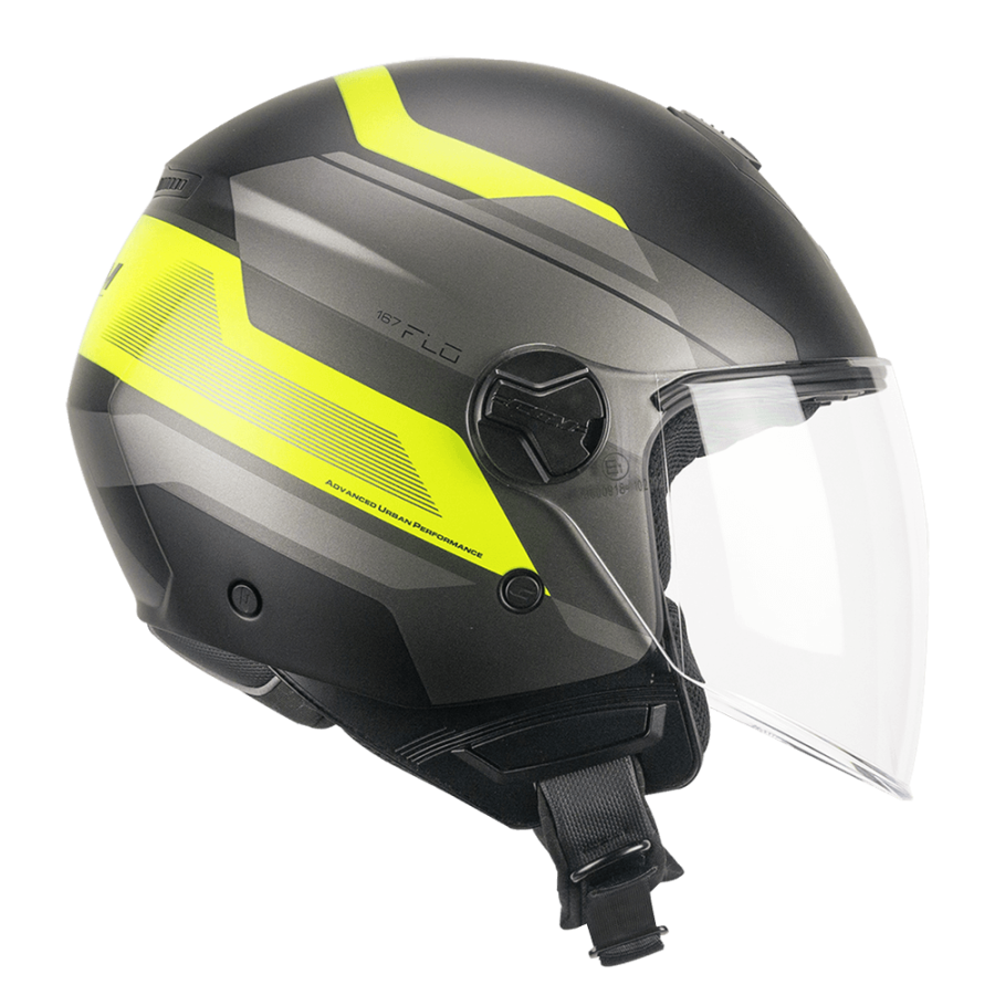 CGM FLO CITY 167K BLACK / YELLOW FLUO MATT