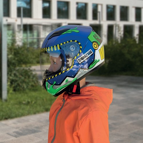 ΠΑΙΔΙΚΟ ΚΡΑΝΟΣ CGM LUCKY BIO 265R BLUE / YELLOW / GREEN FLUO MATT