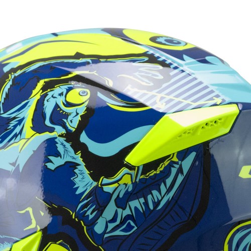 ΠΑΙΔΙΚΟ ΚΡΑΝΟΣ CGM MICRO MONSTER 265X BLUE / FLUO YELLOW MATT