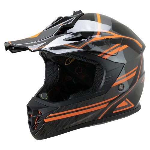 ΠΑΙΔΙΚΟ ΚΡΑΝΟΣ CGM DIRT-X FURY 267G BLACK / GREY / ORANGE