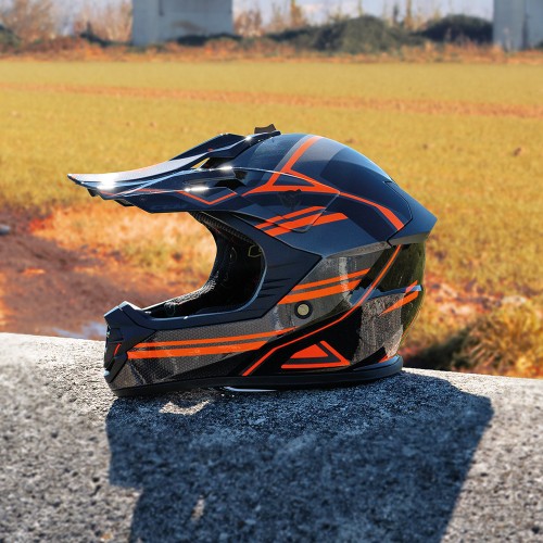 ΠΑΙΔΙΚΟ ΚΡΑΝΟΣ CGM DIRT-X FURY 267G BLACK / GREY / ORANGE