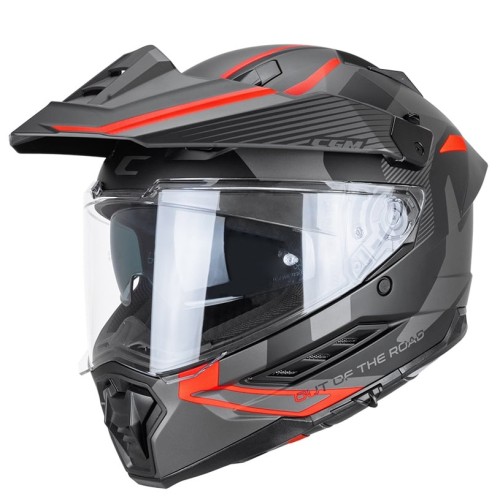 CGM DUAL RANGER 366G BLACK / RED FLUO MATT