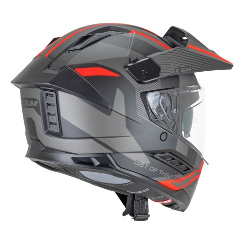 CGM DUAL RANGER 366G BLACK / RED FLUO MATT