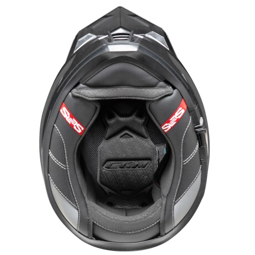 CGM DUAL RANGER 366G BLACK / RED FLUO MATT
