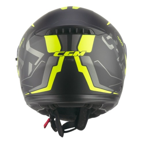 CGM C-MAX CITY 569G BLACK / YELLOW FLUO MATT