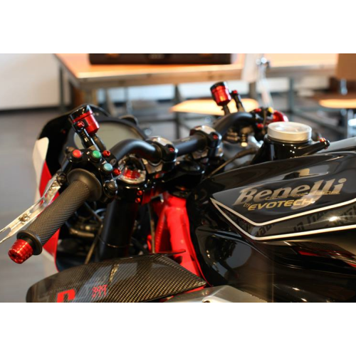ΑΝΤΙΒΑΡΑ ΤΙΜΟΝΙΟΥ EVOTECH ΓΙΑ BENELLI - Ασημί