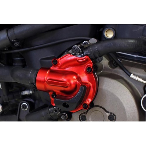ΚΑΛΥΜΜΑ ΤΡΟΜΠΑΣ ΝΕΡΟΥ EVOTECH ΓΙΑ DUCATI - Μαύρο