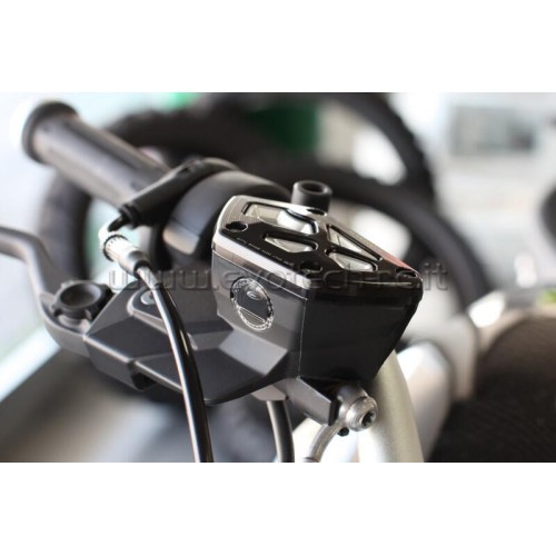 ΚΑΠΑΚΙ ΔΟΧΕΙΟΥ ΥΓΡΩΝ ΦΡΕΝΟΥ EVOTECH ΓΙΑ BMW "R1200GS, R NINE T, R1200R" - Τιτάνιο