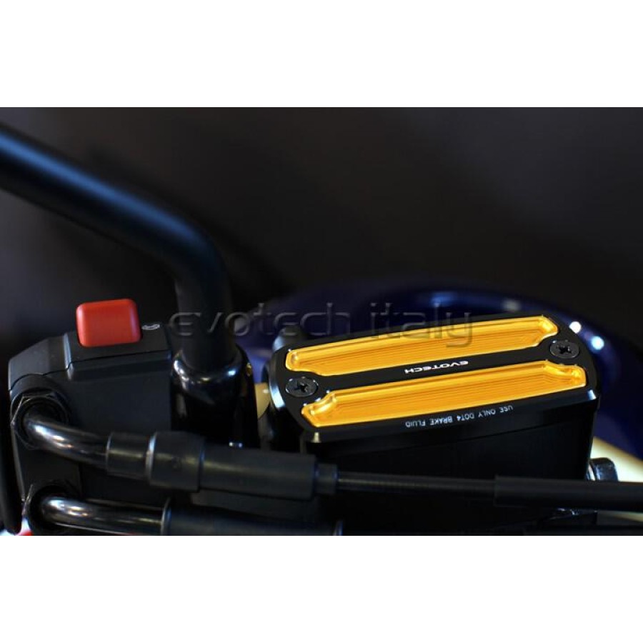 ΚΑΠΑΚΙ ΔΟΧΕΙΟΥ ΥΓΡΩΝ ΦΡΕΝΟΥ EVOTECH ΓΙΑ HONDA - Μαύρο