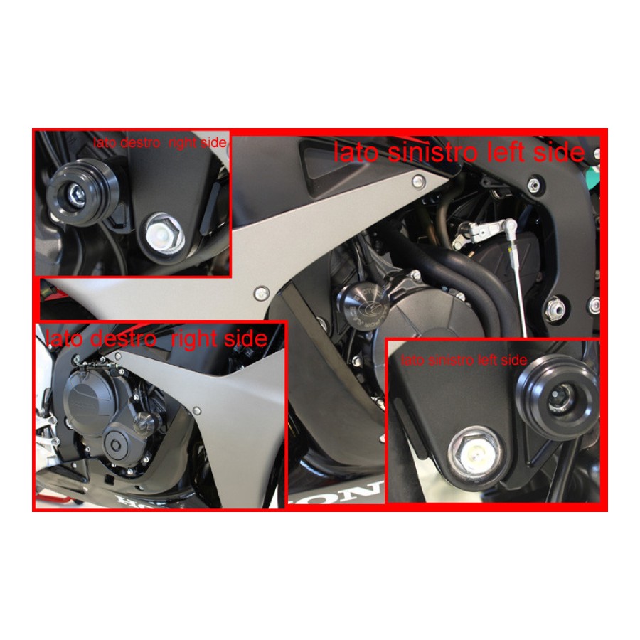 ΚΙΤ ΜΑΝΙΤΑΡΙΑ ΠΡΟΣΤΑΣΙΑΣ ΚΙΝΗΤΗΡΑ EVOTECH ΓΙΑ HONDA CBR 600 RR '07-'08