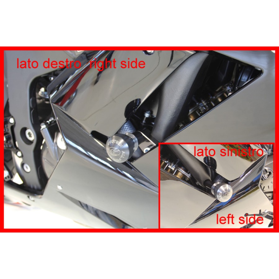 ΚΙΤ ΜΑΝΙΤΑΡΙΑ ΠΡΟΣΤΑΣΙΑΣ ΚΙΝΗΤΗΡΑ EVOTECH ΓΙΑ KAWASAKI ZX6R '07-'08