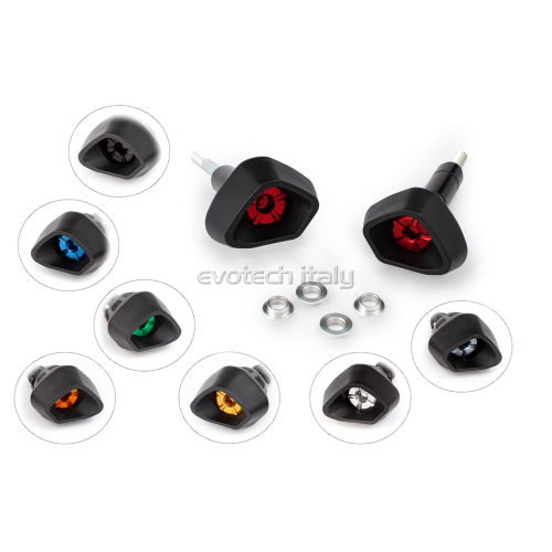 ΜΑΝΙΤΑΡΙΑ ΠΡΟΣΤΑΣΙΑΣ ΚΙΝΗΤΗΡΑ EVOTECH ANTI-SHOCK ΓΙΑ YAMAHA MT-09 / XSR 900 - Μαύρο/Ανθρακί