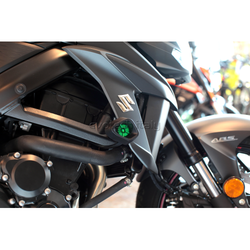 ΜΑΝΙΤΑΡΙΑ ΠΡΟΣΤΑΣΙΑΣ ΚΙΝΗΤΗΡΑ EVOTECH ANTI-SHOCK ΓΙΑ SUZUKI GSX-S 750 '17-'20 - Μαύρο/Ανθρακί