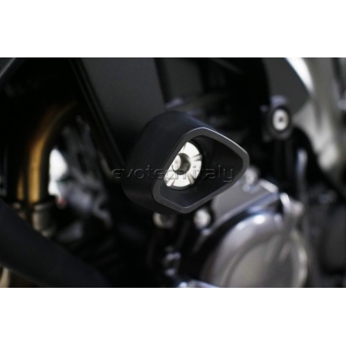 ΜΑΝΙΤΑΡΙΑ ΠΡΟΣΤΑΣΙΑΣ ΚΙΝΗΤΗΡΑ EVOTECH ANTI-SHOCK ΓΙΑ SUZUKI GSX-S 1000 '16-'22 / KATANA 1000 - Μαύρο/Μαύρο