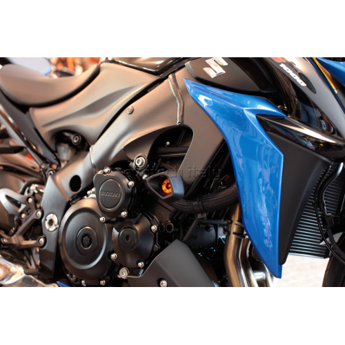 ΜΑΝΙΤΑΡΙΑ ΠΡΟΣΤΑΣΙΑΣ ΚΙΝΗΤΗΡΑ EVOTECH ANTI-SHOCK ΓΙΑ SUZUKI GSX-S 1000 '16-'22 / KATANA 1000 - Μαύρο/Μαύρο
