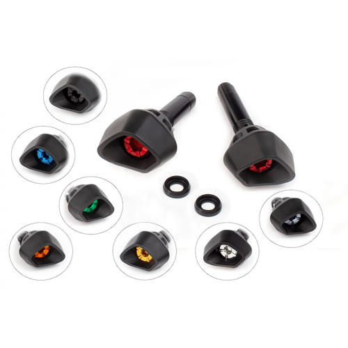ΜΑΝΙΤΑΡΙΑ ΠΡΟΣΤΑΣΙΑΣ ΚΙΝΗΤΗΡΑ EVOTECH ANTI-SHOCK ΓΙΑ HONDA CB 650 F '17-'18 / CB 650 R '19-'21 - Μαύρο/Πράσινο