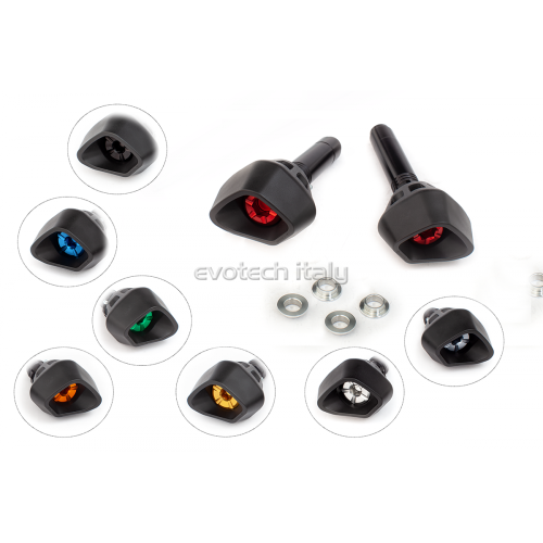 ΜΑΝΙΤΑΡΙΑ ΠΡΟΣΤΑΣΙΑΣ ΚΙΝΗΤΗΡΑ EVOTECH ANTI-SHOCK ΓΙΑ HONDA HONDA CB 500 F '18-'20 - Μαύρο/Πράσινο