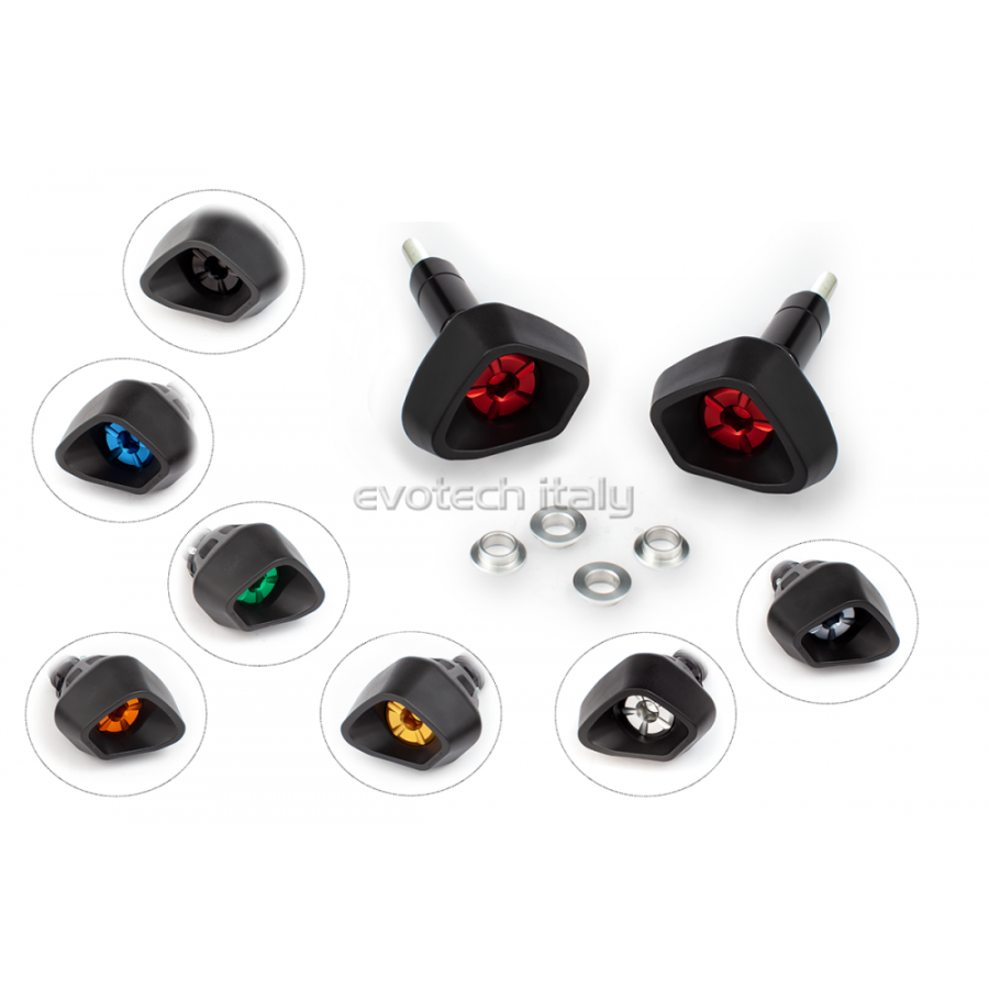 ΜΑΝΙΤΑΡΙΑ ΠΡΟΣΤΑΣΙΑΣ ΚΙΝΗΤΗΡΑ EVOTECH ANTI-SHOCK ΓΙΑ HONDA 500 REBEL - Μαύρο/Μπλέ