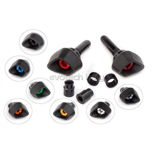 ΜΑΝΙΤΑΡΙΑ ΠΡΟΣΤΑΣΙΑΣ ΚΙΝΗΤΗΡΑ EVOTECH ANTI-SHOCK ΓΙΑ APRILIA DORSODURO 750/1200 SHIVER 750 - Μαύρο/Ανθρακί