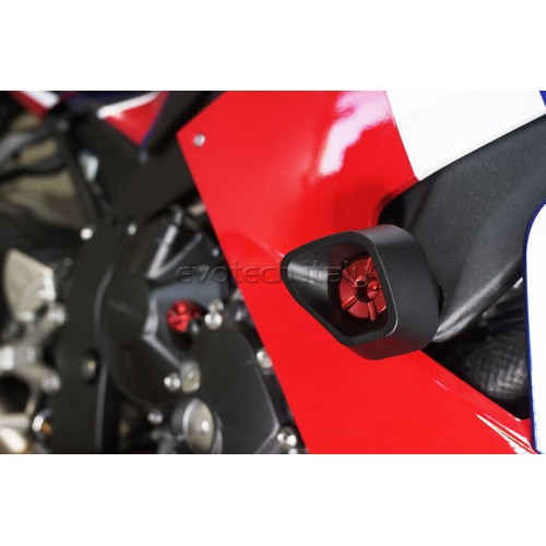 ΜΑΝΙΤΑΡΙΑ ΠΡΟΣΤΑΣΙΑΣ ΚΙΝΗΤΗΡΑ EVOTECH ANTI-SHOCK ΓΙΑ HONDA CBR 1000 RR-R FIREBLADE SP '20-'21 - Μαύρο/Ανθρακί