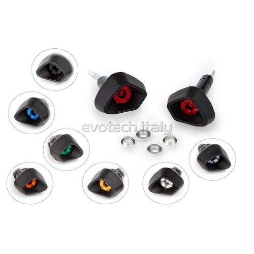 ΜΑΝΙΤΑΡΙΑ ΠΡΟΣΤΑΣΙΑΣ ΚΙΝΗΤΗΡΑ EVOTECH ANTI-SHOCK ΓΙΑ KAWASAKI Z900 RS '18-'21 / Z900 - Μαύρο/Ανθρακί