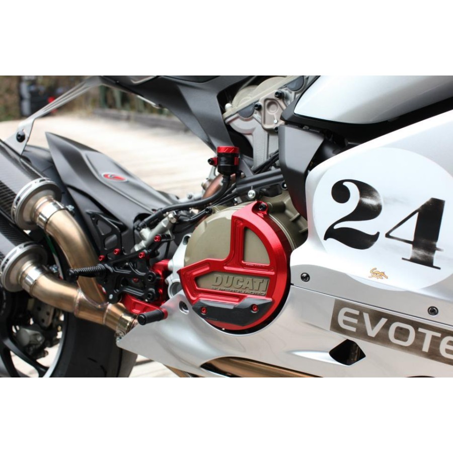 ΠΡΟΣΤΑΤΕΥΤΙΚΟ EVOTECH ΓΙΑ ΤΟ ΔΕΞΙ ΚΑΠΑΚΙ ΚΙΝΗΤΗΡΑ DUCATI PANIGALE 1199/1299 - Μαύρο
