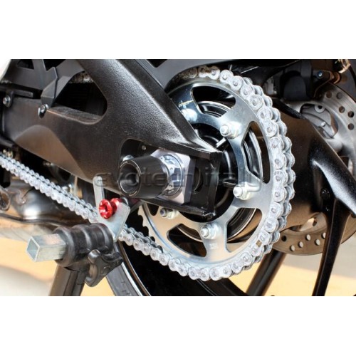 ΡΥΘΜΙΣΤΗΣ ΠΙΣΩ ΑΞΟΝΑ EVOTECH ΓΙΑ ΑΛΥΣΙΔΑ SUZUKI - Ασημί
