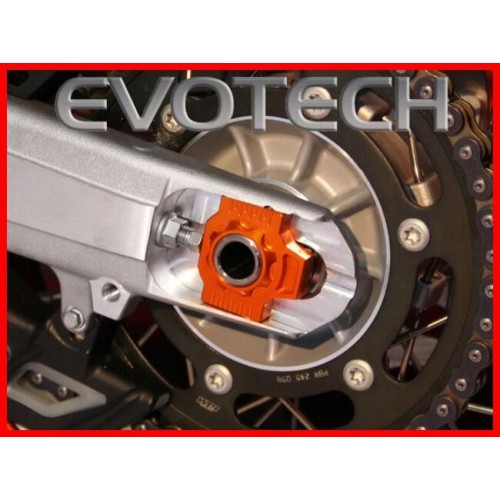 ΡΥΘΜΙΣΤΗΣ ΠΙΣΩ ΑΞΟΝΑ EVOTECH ΓΙΑ ΑΛΥΣΙΔΑ KTM - Ασημί
