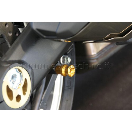 ΣΤΗΡΙΓΜΑΤΑ ΚΑΒΑΛΕΤΟΥ EVOTECH ΓΙΑ KAWASAKI - Ασημί