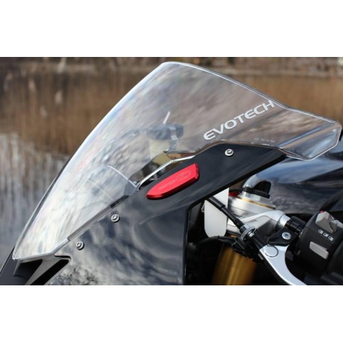 ΤΑΠΕΣ ΚΑΘΡΕΠΤΗ EVOTECH ΓΙΑ BMW S 1000 RR '09-'15 - Κόκκινο