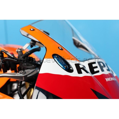ΤΑΠΕΣ ΚΑΘΡΕΠΤΗ EVOTECH ΓΙΑ HONDA - Κόκκινο