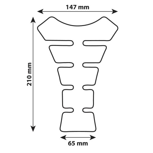 ΑΥΤΟΚΟΛΛΗΤΟ ΡΕΖΕΡΒΟΥΑΡ ΨΑΡΟΚΟΚΑΛΟ UNIVERSAL CARBON LAMPA PRO TANK X4 (210x147x65εκ)