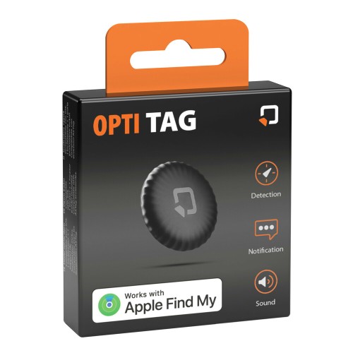 ΑΣΥΡΜΑΤΗ ΣΥΣΚΕΥΗ ΕΝΤΟΠΙΣΜΟΥ LAMPA OPTITAG ΓΙΑ IPHONE ME ΘΗΚΗ ΣΙΛΙΚΟΝΗΣ - 1 ΤΕΜ