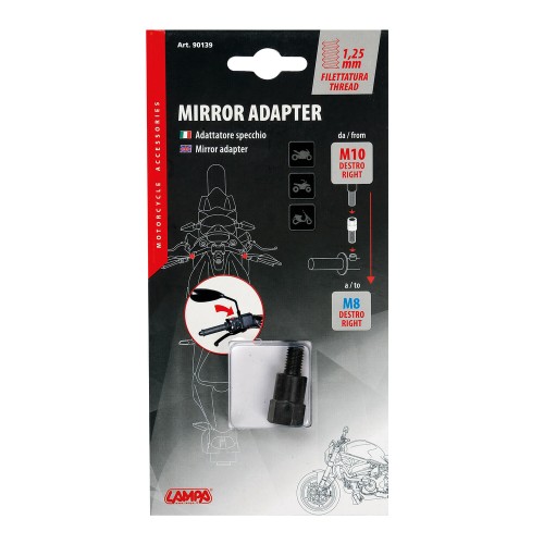 ΑΝΤΑΠΤΟΡΑΣ LAMPA ΓΙΑ ΚΑΘΡΕΠΤΗ ΜΗΧΑΝΗΣ M10DX>M8DX  1ΤΕΜ