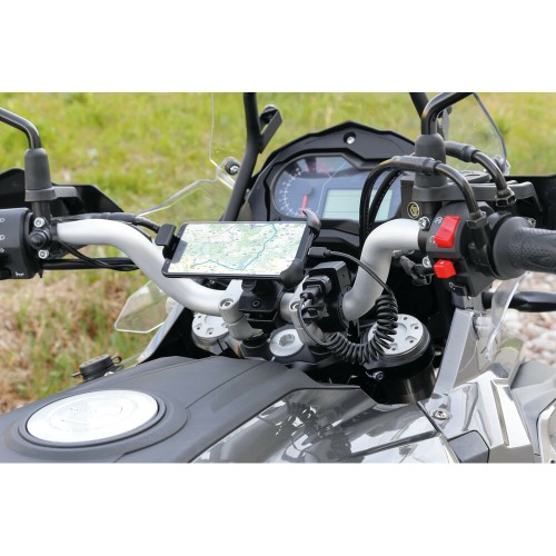 ΚΑΛΩΔΙΟ ΦΟΡΤΙΣΗΣ & ΜΕΤΑΦΟΡΑΣ ΔΕΔΟΜΕΝΩΝ LAMPA 3000MA USB>MICRO USB ΣΠΙΡΑΛ 22>100CM SILVER LINE