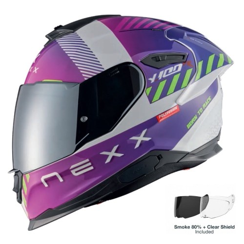 NEXX Y.100R FADE PURPLE / WHITE