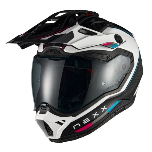 NEXX X.RALLY RAID BLUE / PINK (CARBON FIBER)
