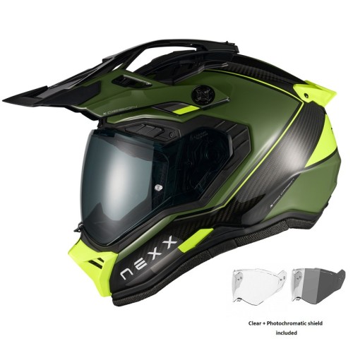 NEXX X.RALLY RAID GREEN / NEON (CARBON FIBER)