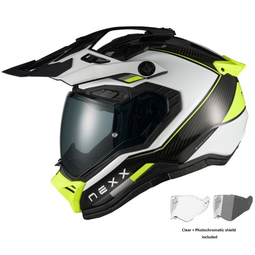 NEXX X.RALLY RAID WHITE / ΝΕΟΝ (CARBON FIBER)