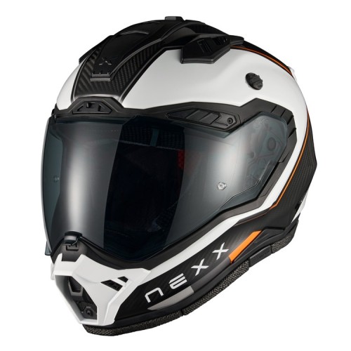 NEXX X.RALLY RAID WHITE / ORANGE (CARBON FIBER)