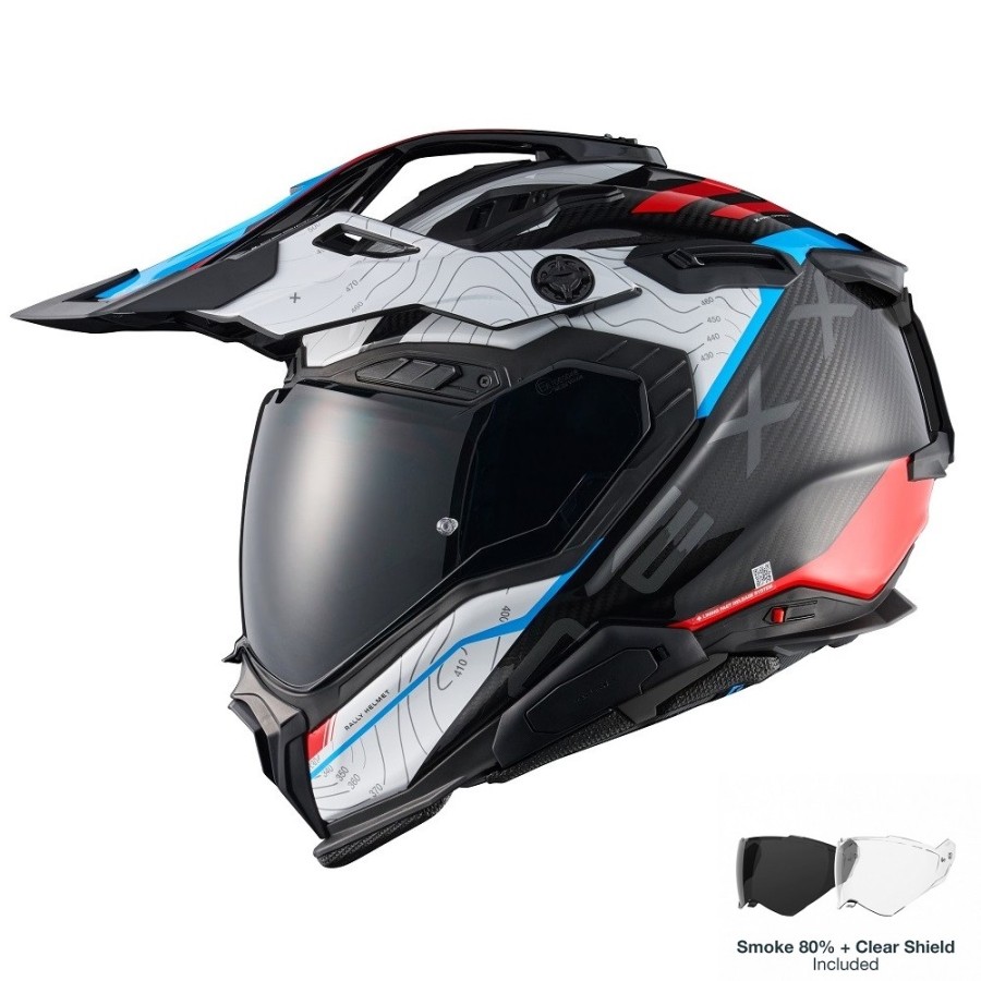 NEXX X.WED 3 FURKA RED / BLUE (CARBON FIBER)