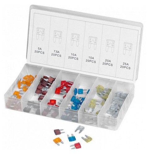 ΑΣΦΑΛΕΙΕΣ MINI HI-Q TOOLS (ΣΕΤ 120 ΤΕΜΑΧΙΩΝ)
