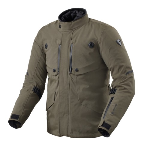 ΜΠΟΥΦΑΝ REV'IT TRENCH 2 GORETEX ΜΑΥΡΟ / OLIVE