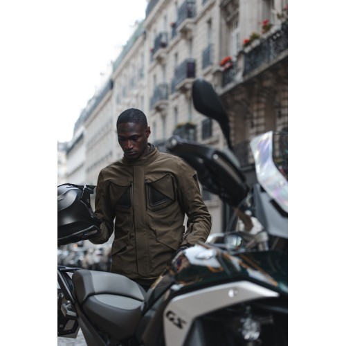 ΜΠΟΥΦΑΝ REV'IT TRENCH 2 GORETEX ΜΑΥΡΟ / OLIVE